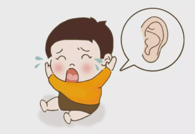 小心小孩儿中耳炎引起听力损伤